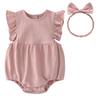 Baby Baby Newborn Hair 80 Months [Reegoo Peter] Clothes, Girls, Bodysuit, Summer, Romper, Sleeveless, Clothes, 100% Cotton, Clothes, Band, Cute, Pink,