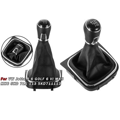 Ручка переключения передач и пыльник для Volkswagen VW Golf MK5 MK6 и Jetta 5 6-ступенчатая ручка переключения передач, прочные автоаксессуары