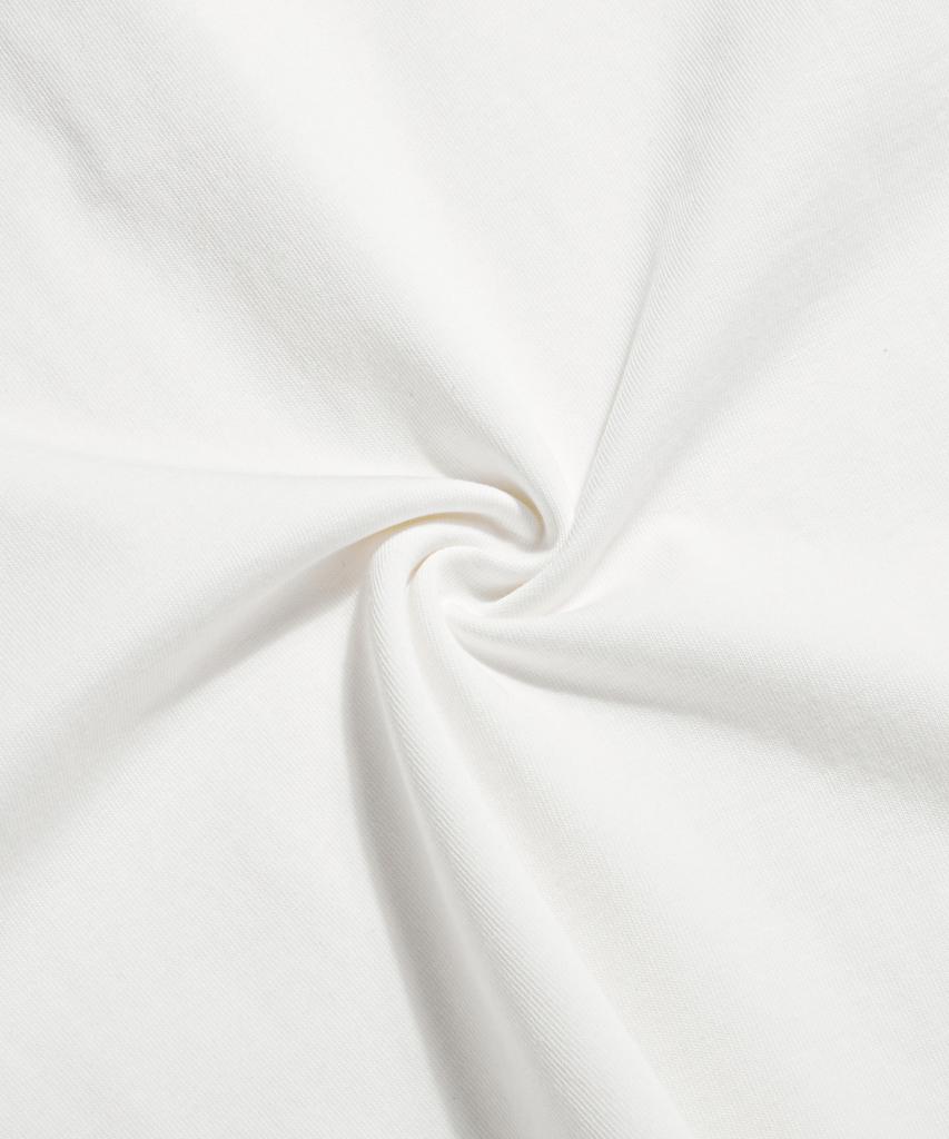 Beulonseun Хлопковая футболка-henley с коротким рукавом, 10,6 унций, белая