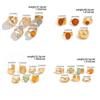 5pcs/7pcs Stackable Opening Rings Set Irregular Retro Metal Ring Chunky Smooth Rings  Daily Wear