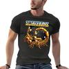 Scorpions Rock Heavy Metal Band Logo O Neck Short Sleeved Shirt Oversized T-Shirt Mens Clothes 3D Print Streetwear Large Size Tops Tee