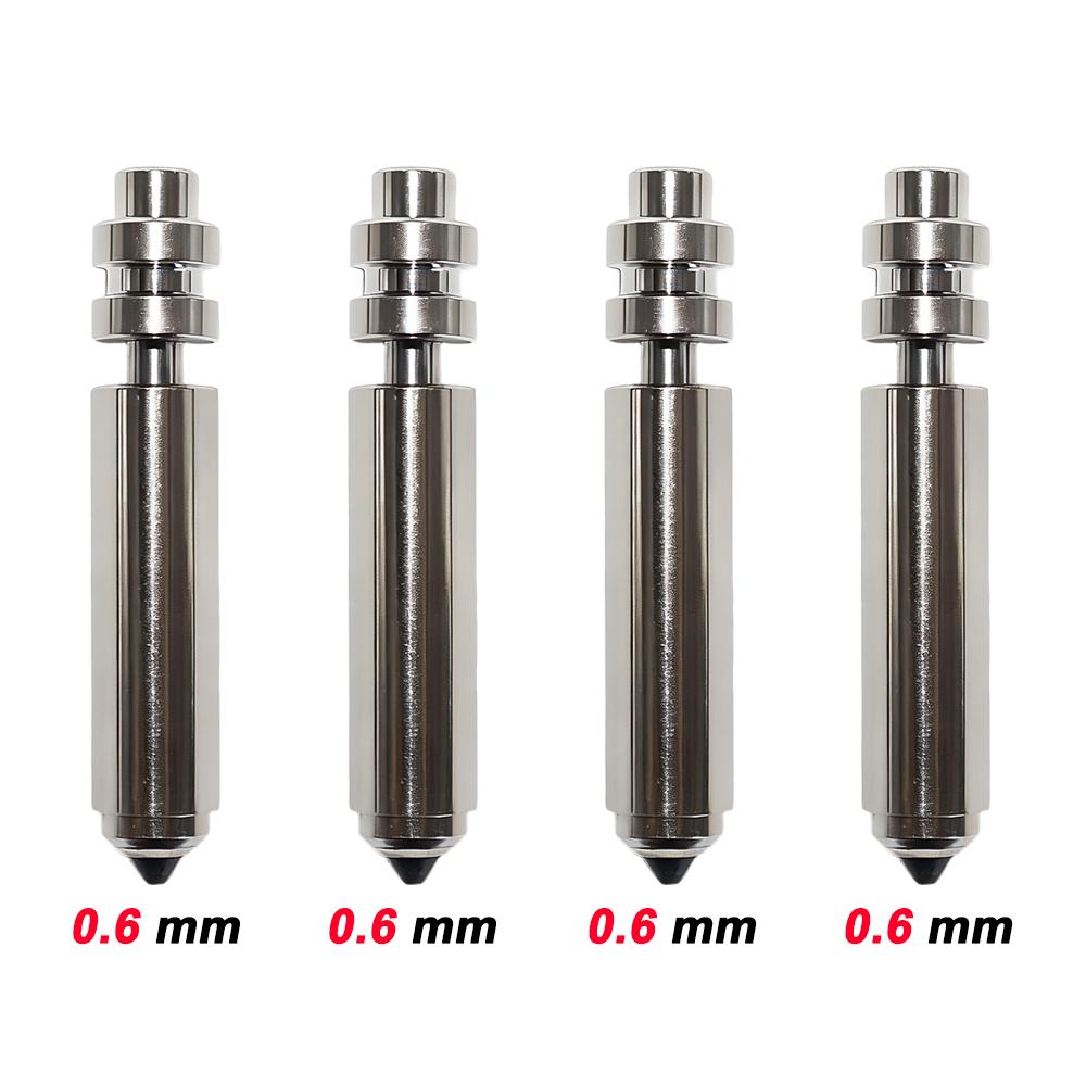 Upgraded Bimetallic Nozzles For Anycubic Kobra X Combo Quick Swap Hotend Nozzle Hardened Steel 0.2/0.4/0.6/0.8mm Kobra X Nozzle