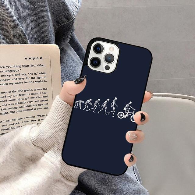 Сердцебиение BIKE CYCLING Спортивный чехол для телефона Для Для iPhone 17 Air 16 15 11 12 13 14 Pro Ma Plus coque