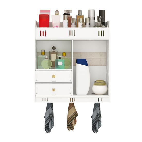 Кухонный настенный шкаф Большая вместимость Несколько отделений Простая установка Туалетный шкаф для хранения