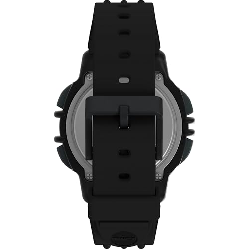 Часы Timex Men's Ironman Flix 100 Wrap 42 мм, черные/черные/цифровой негативный дисплей. , современное