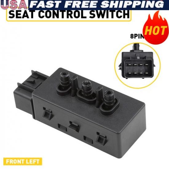 Front Left Side LH Power Seat Control Switch 10PIN For 2008-2012 Buick Enclave