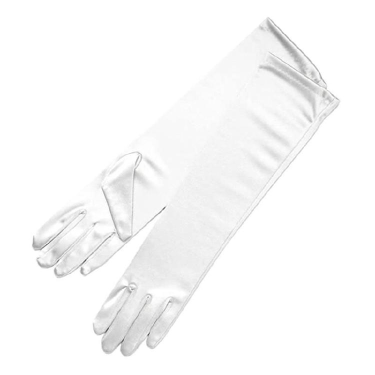 Вечерние платья перчатки для женщин леди перчатки с полным пальцем перчатки для выпускного вечера