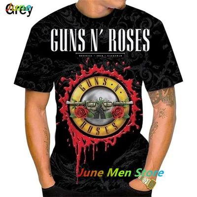 NewN Roses 3D футболки с принтом рок-группа череп уличная одежда для мужчин женщин винтажная футболка с круглым вырезом