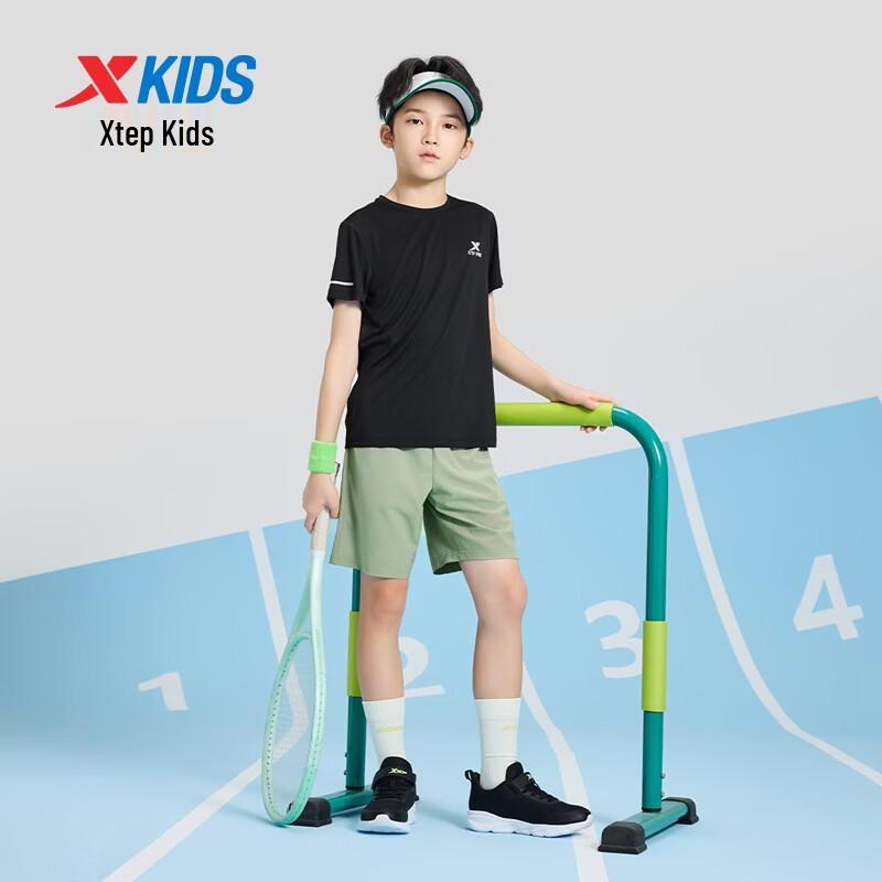 XTEP Youth Cooling Quick-Dry Short Sleeve T-Shirt
