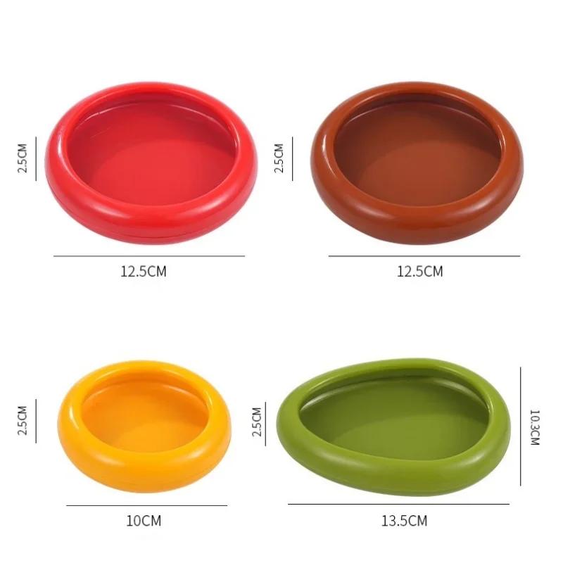 4Pcs Plastic Fruit Crisper Reusable Transparent Kitchen Refrigerator Food Storage Box Retractable Film Fruit Sealing Container