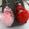 Милый плюшевый брелок для ключей Спящая кукла-младенец Плюшевая игрушка Kawaii Брелок для ключей Сумка Подвеска Детские игрушки Подарок на день рождения