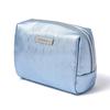 Francfranc Metallic Wave Makeup Pouch Pouch, Small, Blue,