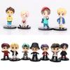 Очаровательный набор из 7 мини-фигурок Bts Tinytan с изображением Dynamite Bangtan Boys Для подарка и коллекции
