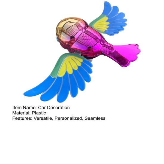 Yousheng Flying Bird Car Ornament Motorcycle Exclusive Model Flapping Wings Motion Decor for Dashboard Creative Auto Accessory