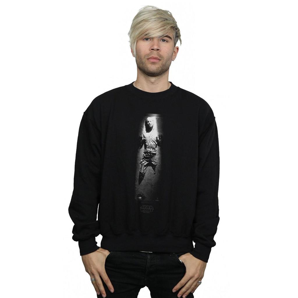 Star Wars Mens Han Solo Carbonite Sweatshirt