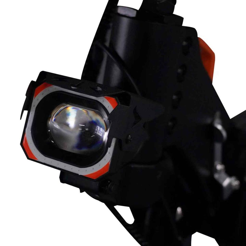 GELEIPU Внедорожный взрослый электросамокат Z1 PRO 1200 Вт*2 Двойной двигатель 52 В 20 Ач Аккумулятор Для езды на открытом воздухе ES cooter 10-дюймовые надувные шины Городской электросамокат