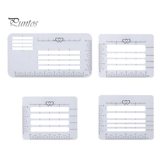 Addressing Envelope 4pcs Envelope Templates Guide Stencils Lightweight Portable Diy Calligraphy Ruler Line Guide Stencil Templates Set