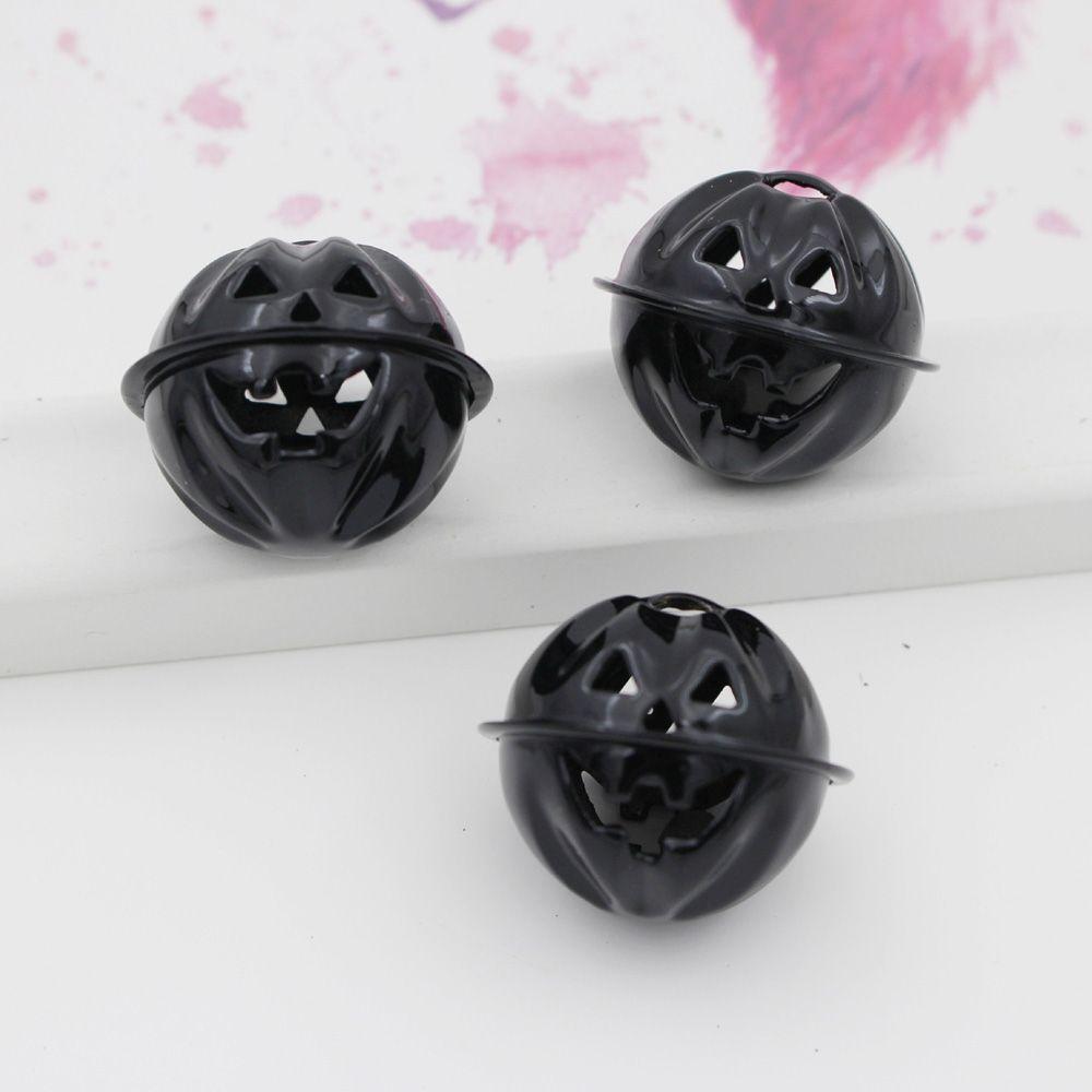 Pumpkin Head Shape Wind Chime Material Ghost Face Metal Bell Kid Gift Pumpkin Bells Halloween Decor
