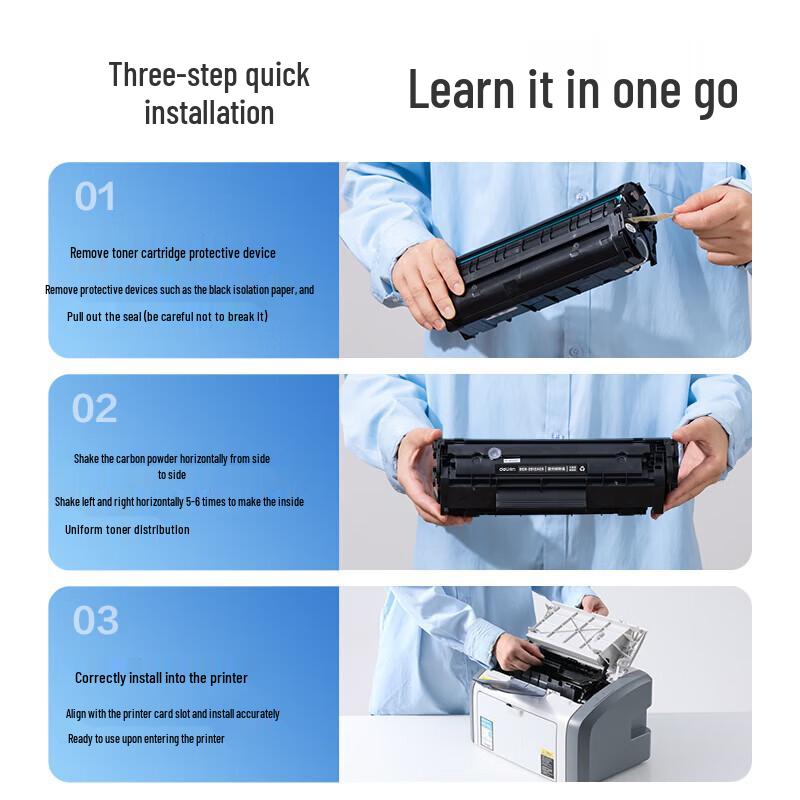 Deli 2612A Compatible Toner Cartridge