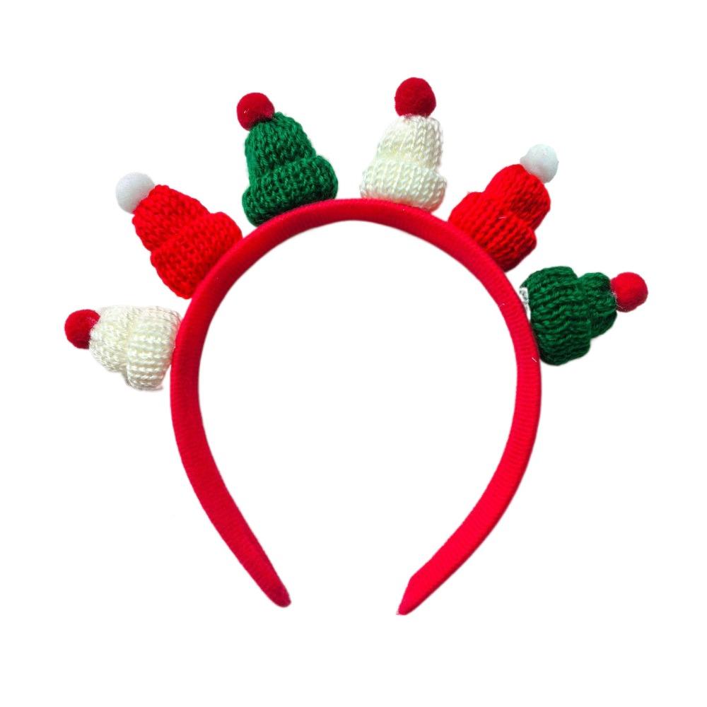 Xmas Christmas Hairband New Year Merry Christmas Hair Hoop Cute Christmas Hat Headband  Festival