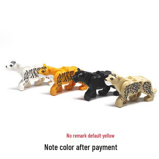 Детали для DIY с принтом животных: Коза, Чайка, Пингвин, Рыба, Овца - Совместимы с MOC Игрушками-конструкторами