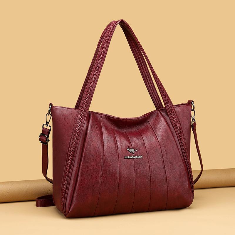 Сумка-тоут большая, женская сумка, сумка на одно плечо, большая вместимость, модная для женщин, для мамы среднего возраста, сумка под мышкой