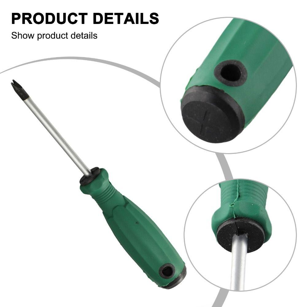 Противоскользящая магнитная отвертка, устойчивая к коррозии, фигурная отвертка, инструменты для ремонта безопасности