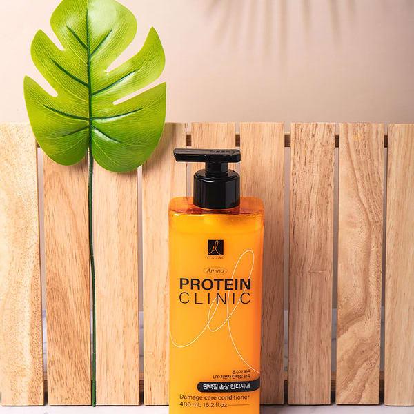ELASTINE Кондиционер Amino Protein Clinic 480 мл