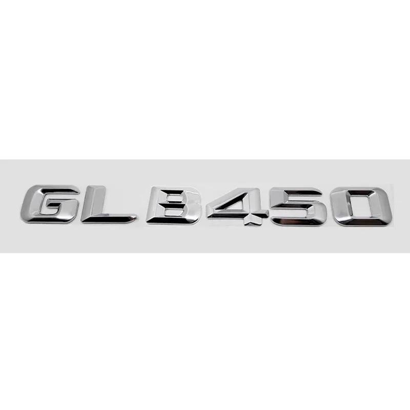 Car Letter Sticker Rear Emblem for Mercedes Benz GLB180 GLB200 GLB220 GLB250 GLB260 GLB300 GLB350 GLB400 GLB450 Trunk Decal