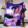 1pc KPop ZOEY5 Theme Blanket - Digital Print, Polyester, Cozy for All Seasons, Perfect for Outdoor, Camping, and Travel