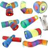 Foldable Cats Tunnel Pet Cat Toys Kitty Pet Training Interactive Fun Toy Bored For Puppy Kitten Rabbit Play Tunnel Tube