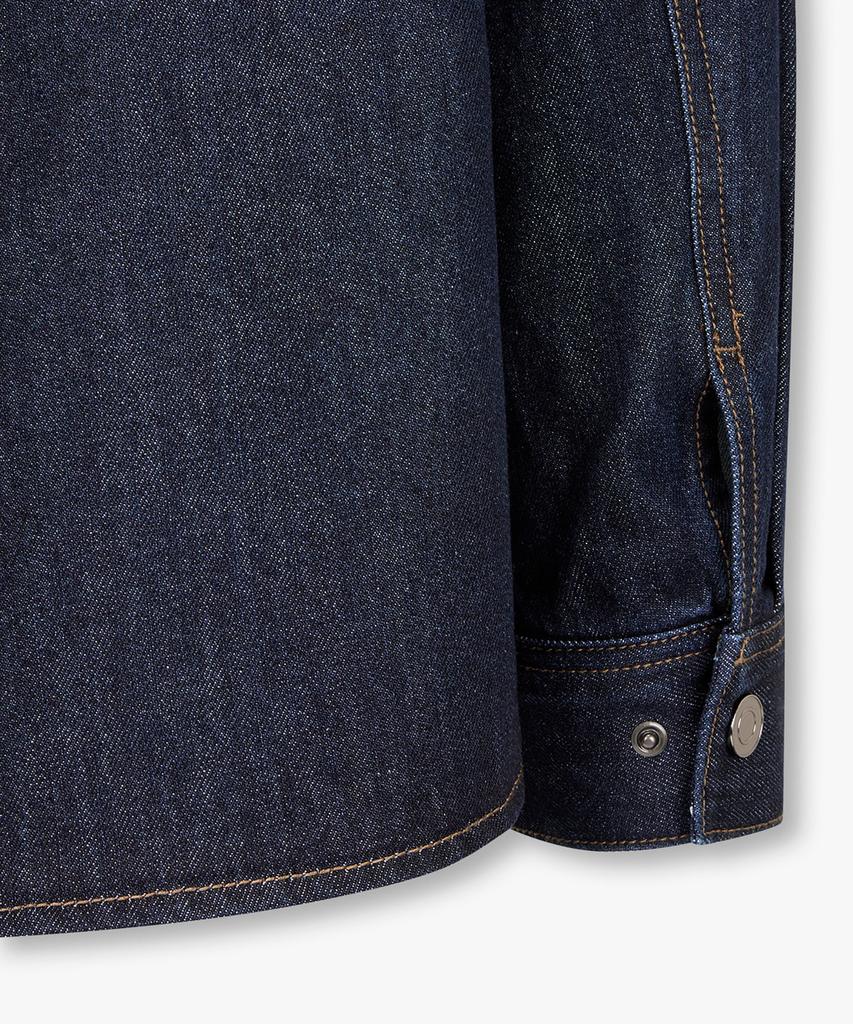 Studio Tomboy [Men] Indigo Shirt-Style Denim Jumper_Indigo 91M6113114