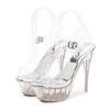 14cm Heels LAND High-heeled Shoes Manufacturers Sales Replacement Supply High-heeled Sandals WZ