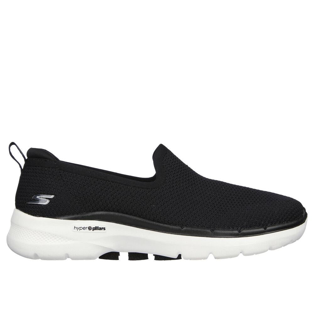 Sneakers Skechers black / white Go Walk 6 - Clear Virtue