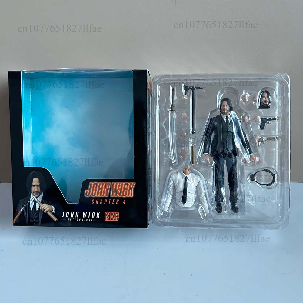 Джон Уик Глава 4 Фигурка Mafex 212 Ko Статуя Фигурка Действия Модель Игрушки Коллекционная Подвижная на шарнирах Кукла Украшение для книжной полки