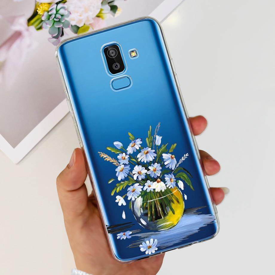 Для Samsung Galaxy J8 2018 Мягкий силиконовый чехол для телефона для Samsung J8 2018 J810F J810 Задняя крышка для Samsung J8 J 8 2018 Прозрачный чехол