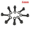 150PCS Brake Bleeder Screw Caps Grease Fitting Cap Oil Drain Pump Rubber Dust Cover 6mm For Motorcycle Car
