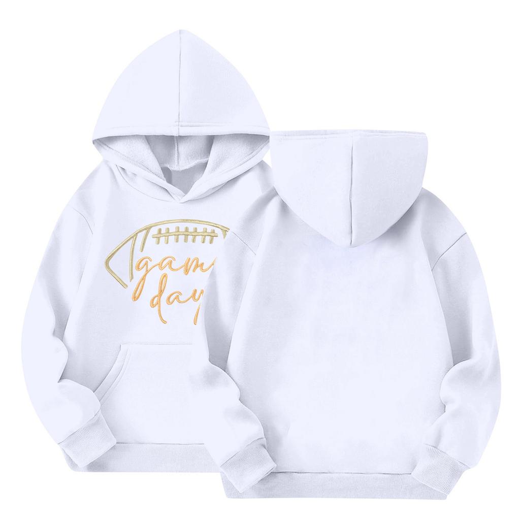 Cute Hoodies For Teen Children Trendy Preppy Hooded Sweatshirts Oversized Long Sleeve Shirts Clothes For Children