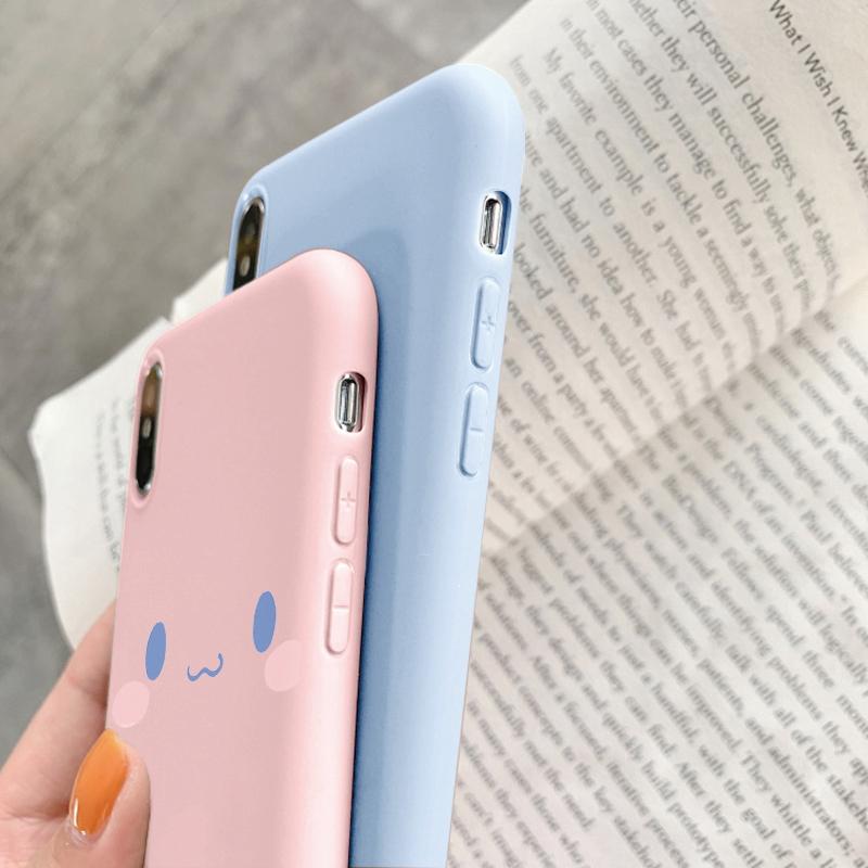 Cartoon Patterned Soft Silicon Case For Samsung A55 M35 S24 Xiaomi Redmi Note 13 Pro 13C iPhone Huawei Honor Realme Camera Protective Shockproof Cover