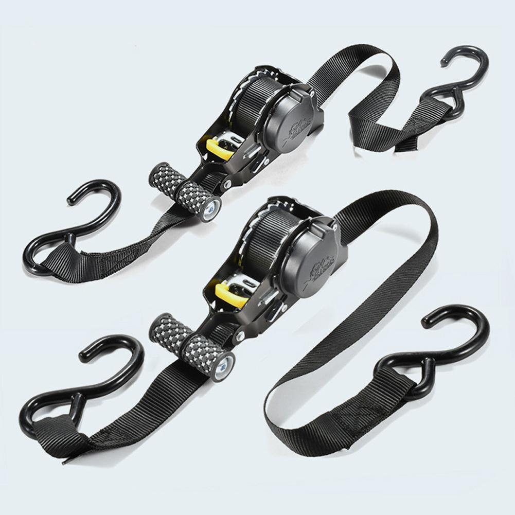 Retractable Auto Ratchet Belts Automatic Rewinding Bundle Tape 680kg Load Capacity SelfRetracting