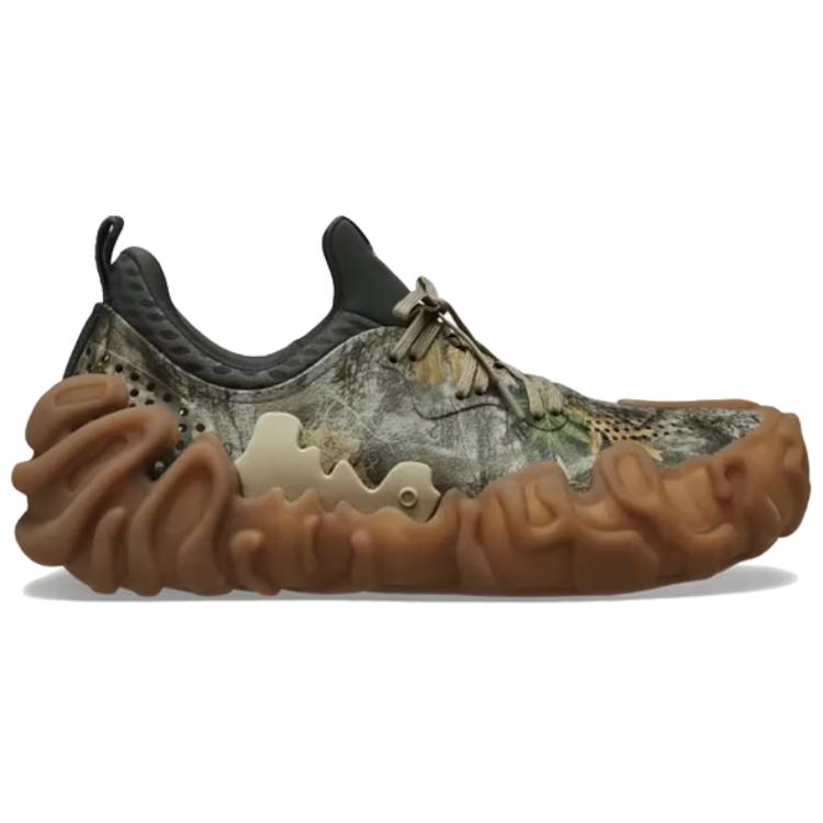 Crocs Pollex Juniper Удобные и стильные низкие повседневные кроссовки Унисекс Зеленые