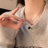 Elegant Pearl Necklace - Versatile Niche Design with Heart Pendant for Women