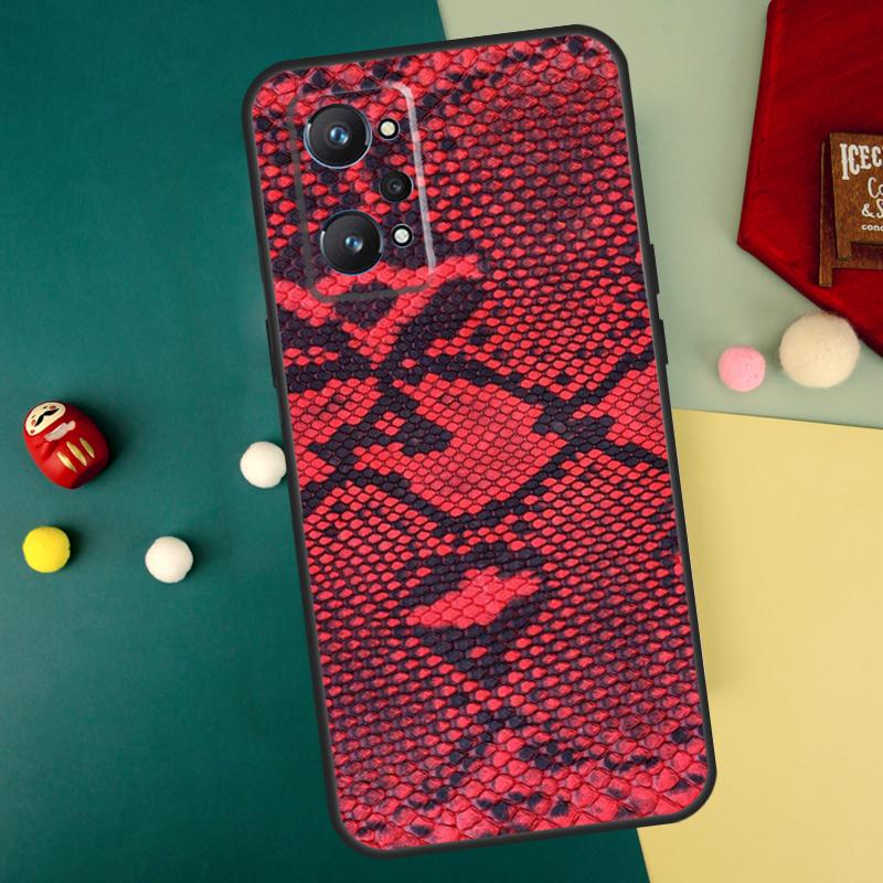 Змеиная кожа для Realme 12 11 Pro Plus 9 10 GT5 GT3 GT Neo5 C35 C31 C30 C33 C51 C53 C55 C25s C21Y Чехол
