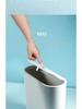 Пластиковый мусорный бак Camellia Nordic с откидной крышкой для кухни, ванной комнаты или туалета