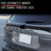 cxjva7 Tailgate Insert Letters For Subaru Forester 2024 2025 Badge 3D Raised Emblem Logo Stickers Rear Door Decals Car Accessories 8pcs
