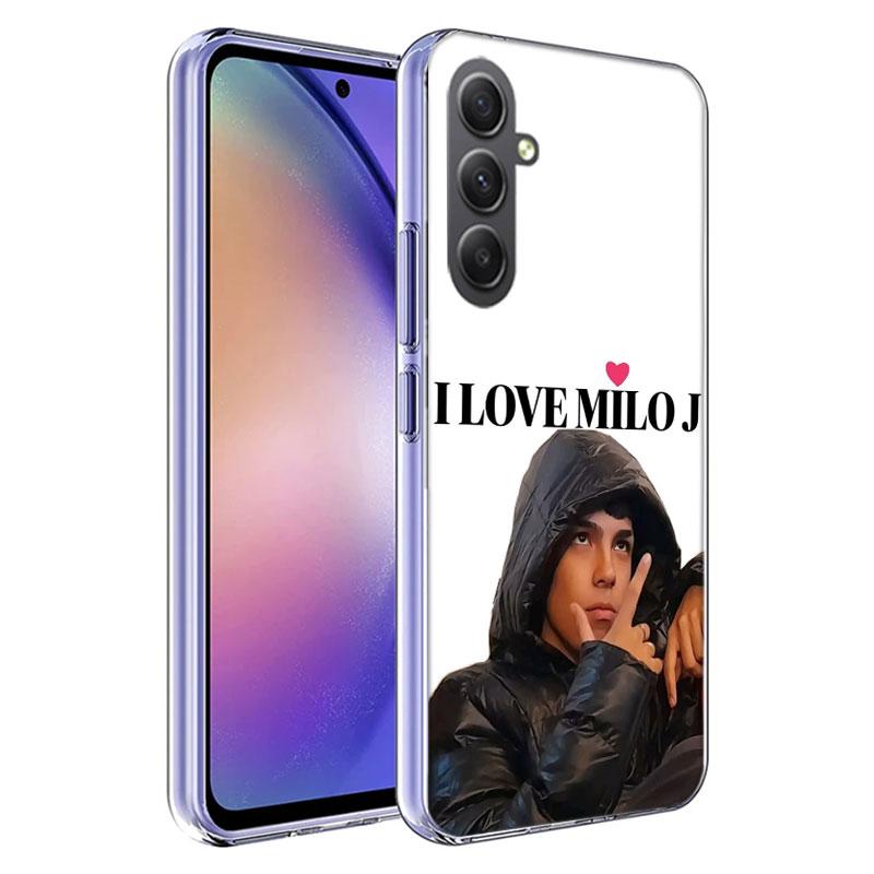 Singer M-Milo J Phone Case for Samsung A16 A26 A36 A56 A17 A37 A57 A07 A06 A02S A03 A04S A05S Galaxy Note 20 10 A50S A71 A51 A31