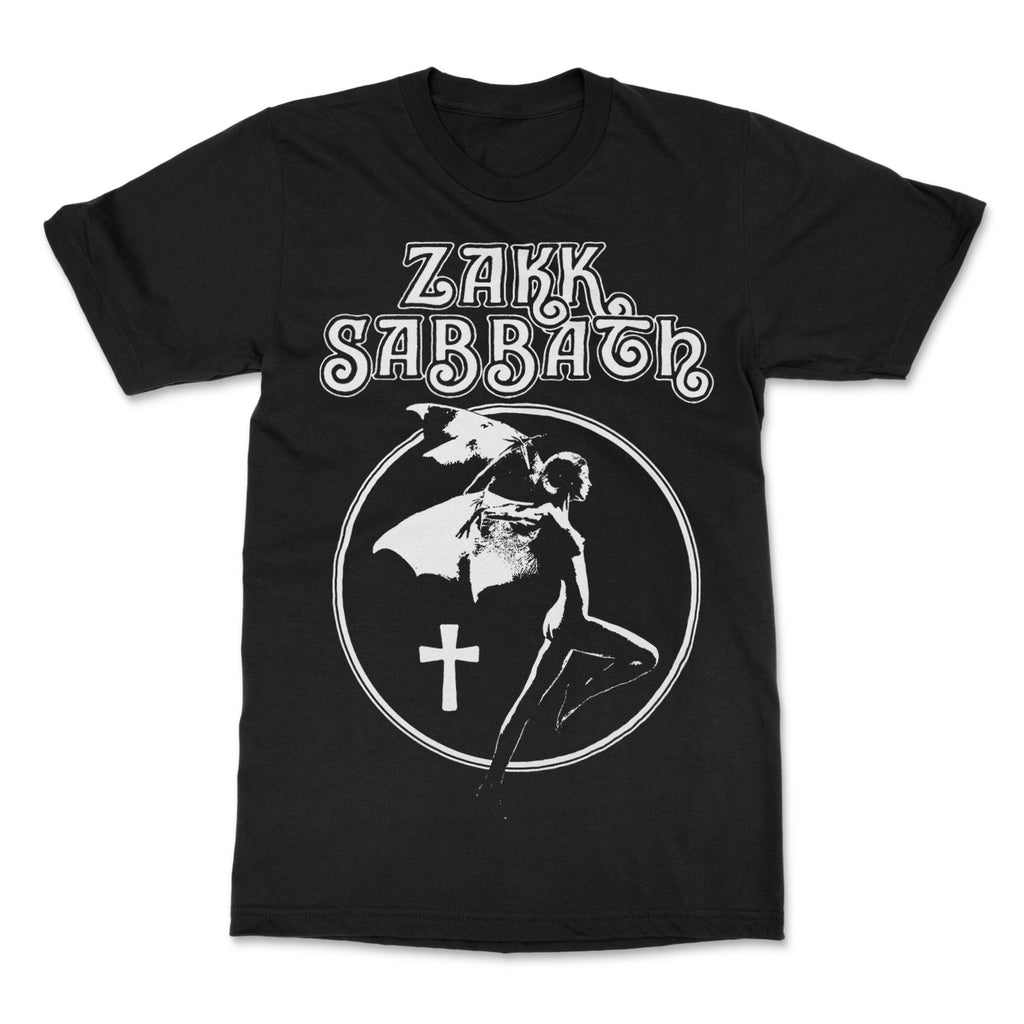 Футболка с графическим принтом группы Zakk Sabbath, хлопковая, унисекс, летняя, с коротким рукавом, модный бренд, повседневная, винтажная, ретро