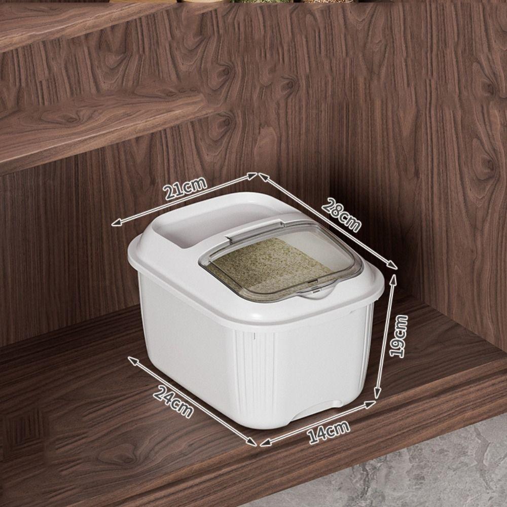 Влагонепроницаемый контейнер для хранения рисовых зерен, большой вместимости, контейнер для хлопьев, прочное ведро для риса