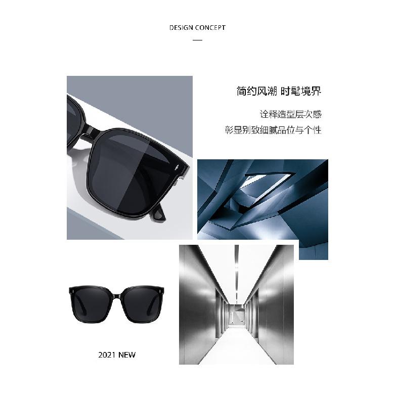 TR6304 sunglasses, large frame, sun protection, UV protection, high-definition nylon lenses