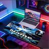 Custom Name Personalized Avatar Pattern Mousepad, Laptop PC Desk Mat, Decorative Desk Mat for Home Keyboard Pad Gift